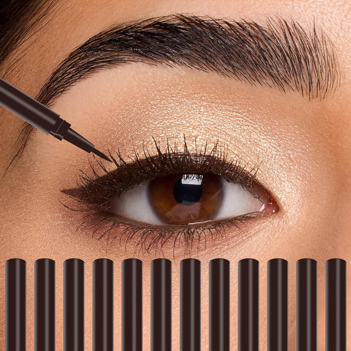 Eyeliner liquid pen | Waterproof and non-creamy